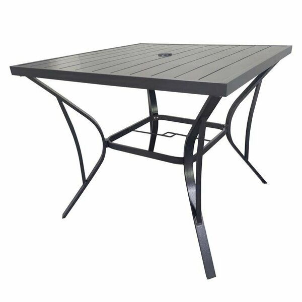 Woodard Ningbo DINING TABL SQR BLK 44 in. ACE23185